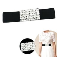 diamante elastic belt for sale