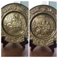 brass wall plaque lombard for sale