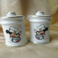 disney salt pepper pots for sale