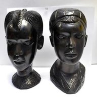ebony african bust for sale