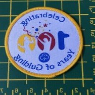 girlguiding centenary badges for sale