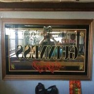 guinness mirror large for sale