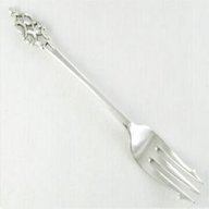 hallmarked silver pickle fork for sale