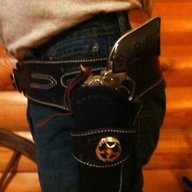 leather belt western holster for sale