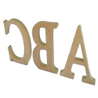 mdf letters 200mm for sale