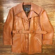 mens vintage leather jacket 44 for sale