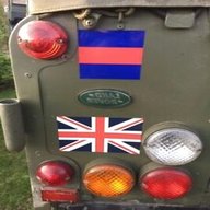 military land rover stickers for sale
