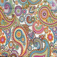paisley material for sale