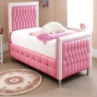 pink leather princess bed for sale