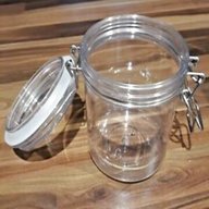plastic kilner jars for sale