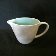 poole pottery twintone jug for sale