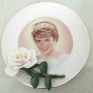 princess diana rose plate for sale