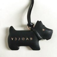 radley dog tag black for sale