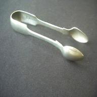 silver plated sugar tongs for sale
