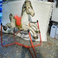 tin rocking horse for sale