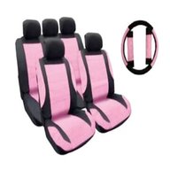 vauxhall corsa seat covers pink for sale