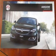vauxhall insignia brochure 2016 for sale