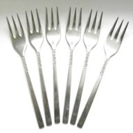viners love story pastry forks for sale