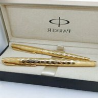 vintage parker pen set for sale