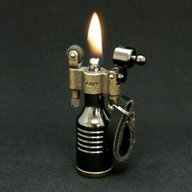 vintage petrol lighter for sale