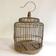 vintage wooden bird cages for sale