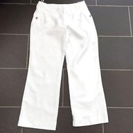 white lined linen trousers ladies for sale for sale