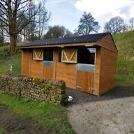 wooden horse stables for sale