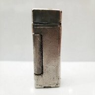 dunhill silver lighter for sale