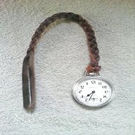 leather pocket watch chain for sale