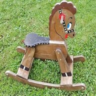 wooden rocking horse handmade for sale