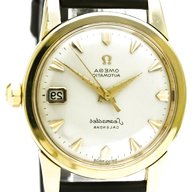 vintage omega seamaster 18k gold watch for sale