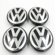 vw alloy wheel centre caps 55mm for sale