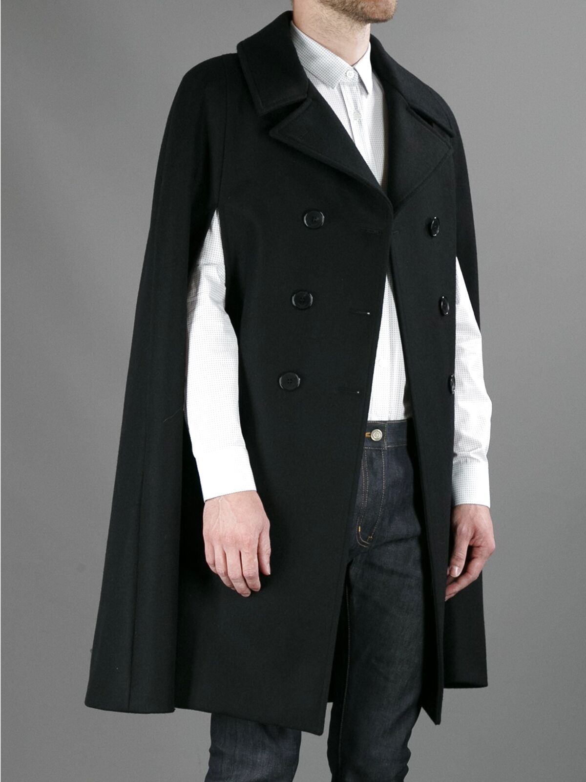 Mens Black Cape Coat for sale in UK | 62 used Mens Black Cape Coats