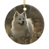 samoyed ornament for sale