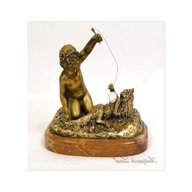bronze cat sculptures for sale