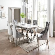 marble dining table chairs for sale
