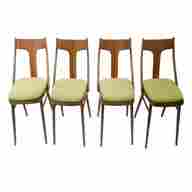 retro dining chairs 4 for sale