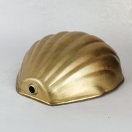brass shell lamp shade for sale