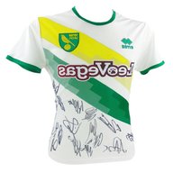 norwich city football shirt signed for sale