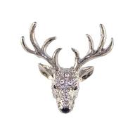 stag head brooch for sale