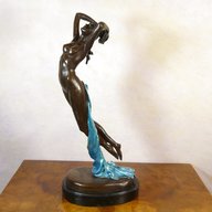art deco statue for sale