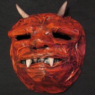 paper mache mask for sale