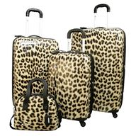 leopard suitcase for sale