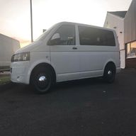 vw t5 banded wheels for sale