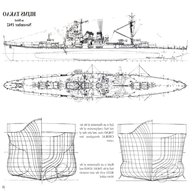 model warship plans for sale