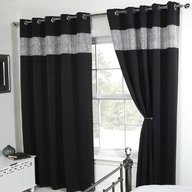 black diamante curtains for sale