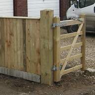 wooden gate posts for sale