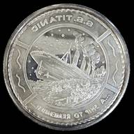 titanic silver coin for sale