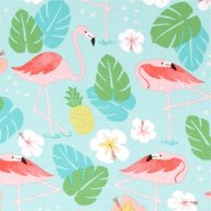flamingo fabric for sale