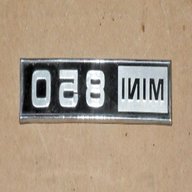 mini 850 badge for sale